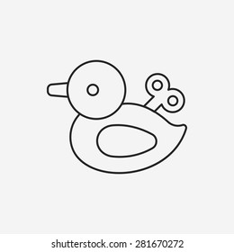 toy duck icon