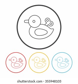 toy duck icon