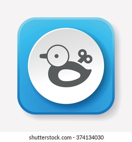 toy duck icon