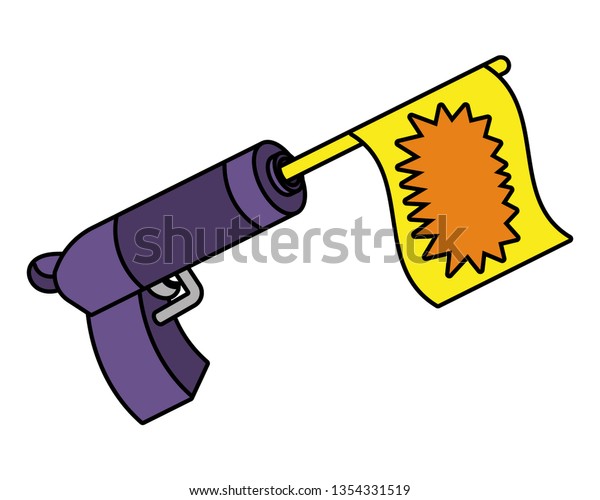 Toy Gun Cartoon Stock Vector (Royalty Free) 1354331519 | Shutterstock
