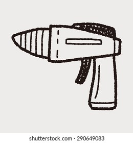 toy gun doodle