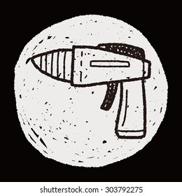 toy gun doodle