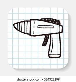 toy gun doodle
