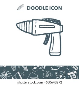 toy gun doodle