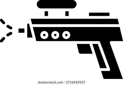 Ícone de Toy Gun fotografando ilustração de vetor