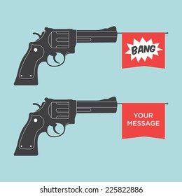 toy gun illustration