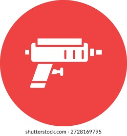 Ilustración de diseño de icono de Vector de pistola de juguete