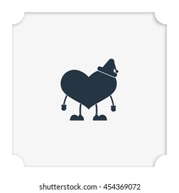 Toy heart illustration.