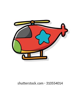 toy helicopter doodle
