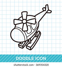 toy helicopter doodle