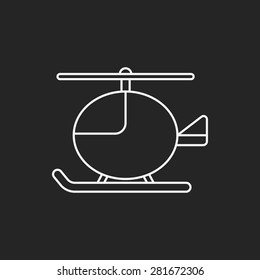 toy helicopter icon