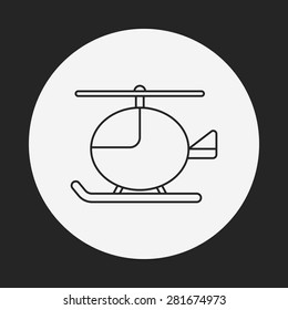 toy helicopter icon