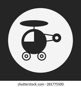 toy helicopter icon