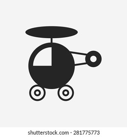 toy helicopter icon