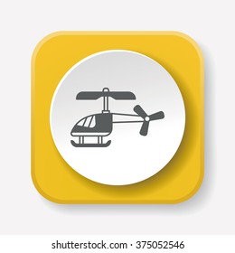 toy helicopter icon