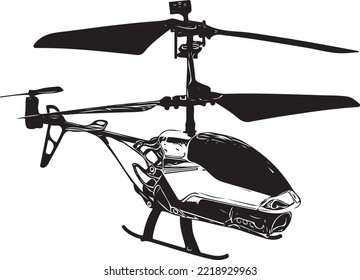 Toy helicopter outline vector, helicopter clip art and symbol, Copter and Aircraft sketch drawing, toy air plane sketch drawing 