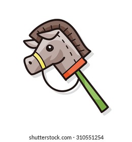 Toy horse doodle