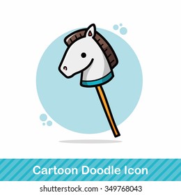 toy horse doodle