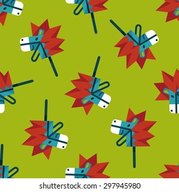 toy horse flat icon,eps10 seamless pattern background