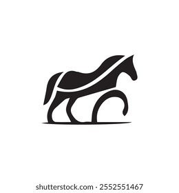 Toy Horse vector logo design