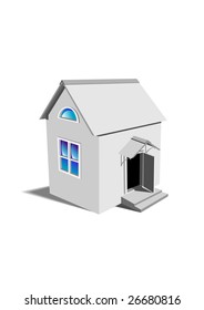 toy house grey