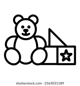 Toy Icon Element For Design