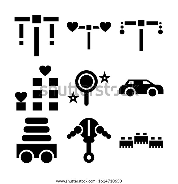toy icon isolated sign\
symbol vector illustration - Collection of high quality black style\
vector icons\
