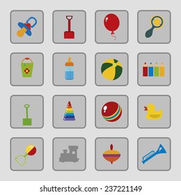 toy icon set