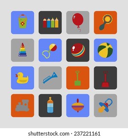 toy icon set