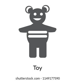 Toy icon vector isolated on white background for your web and mobile app design, Toy logo concept