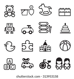 Toy icons 