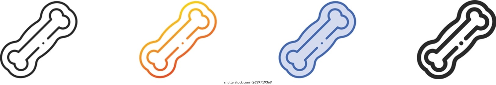 toy icon.Thin Linear, Gradient, Blue Stroke and bold Style Design Isolated On White Background