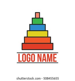 Toy for kid logo, Edu-care logo design