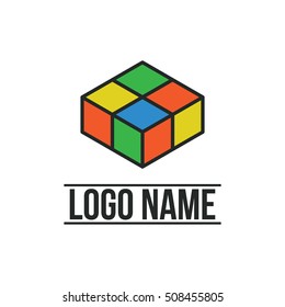 Toy for kid logo, Edu-care logo design
