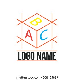 Toy for kid logo, Edu-care logo design