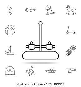 a toy line icon. toys icons universal set for web and mobile