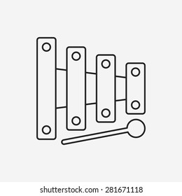 toy musical instrument icon