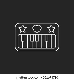 toy musical instrument icon