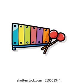 Toy piano doodle