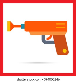 Toy pistol icon