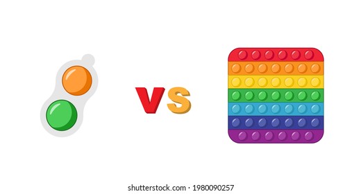 toy pop it vs simple dimple