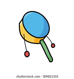 toy rattle doodle