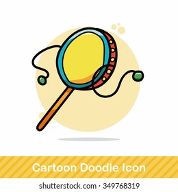 toy rattle doodle