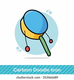 toy rattle doodle