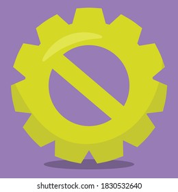 ilustración vectorial de piezas de robot de juguete