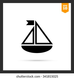 Toy ship icon