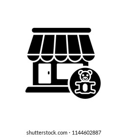 toy shop icon vector template
