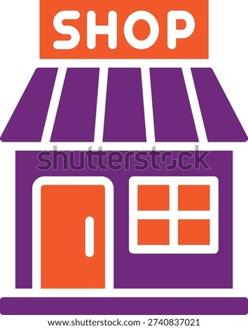 Toy shop Vector Icon Design Illustration