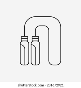 toy skipping rope icon