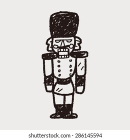 toy soldier doodle